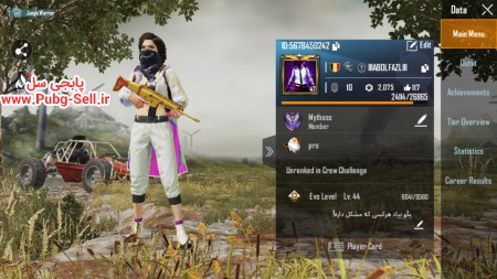 خرید و فروش اکانت پابجی موبایل